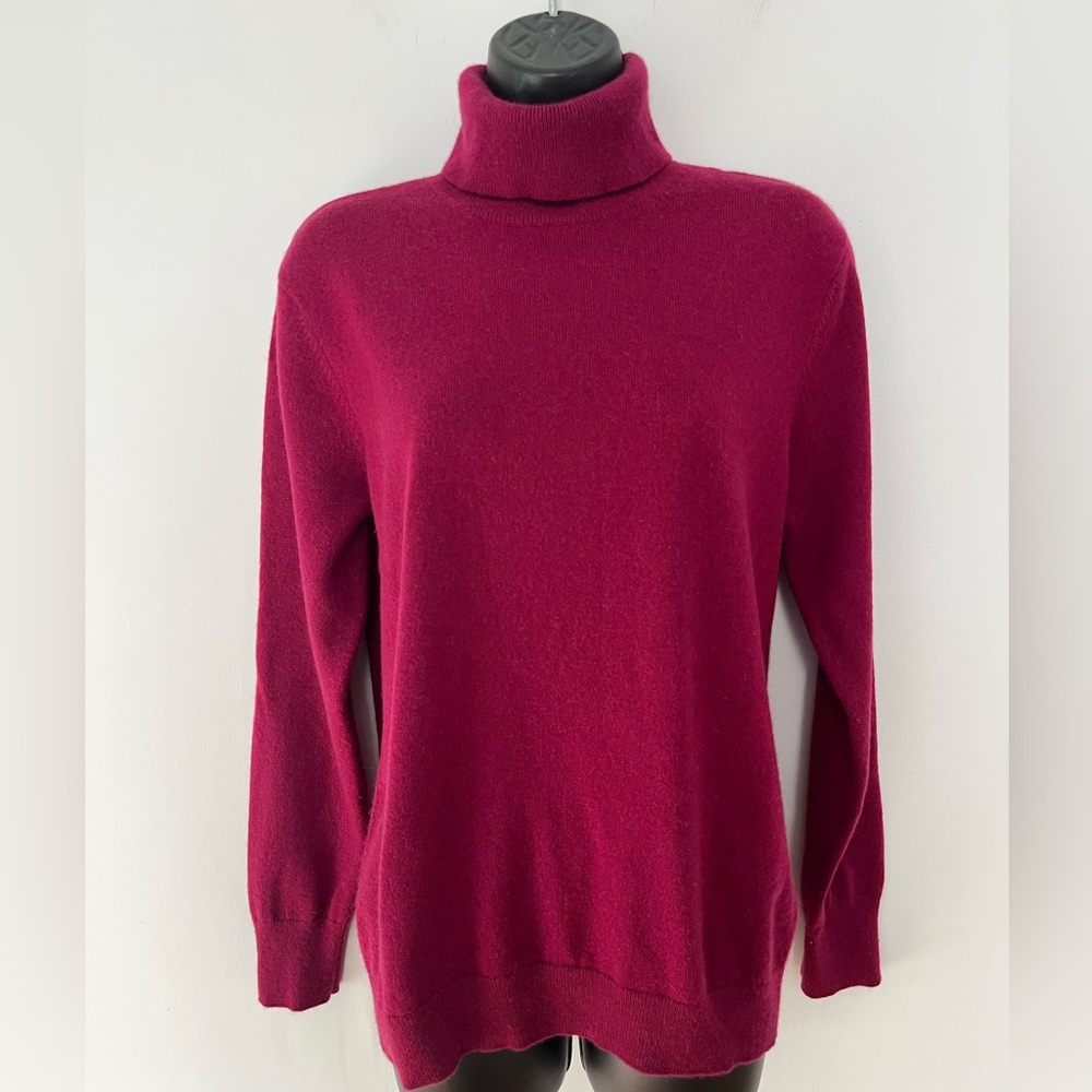 Orvis Cashmere Turtleneck, Size Large